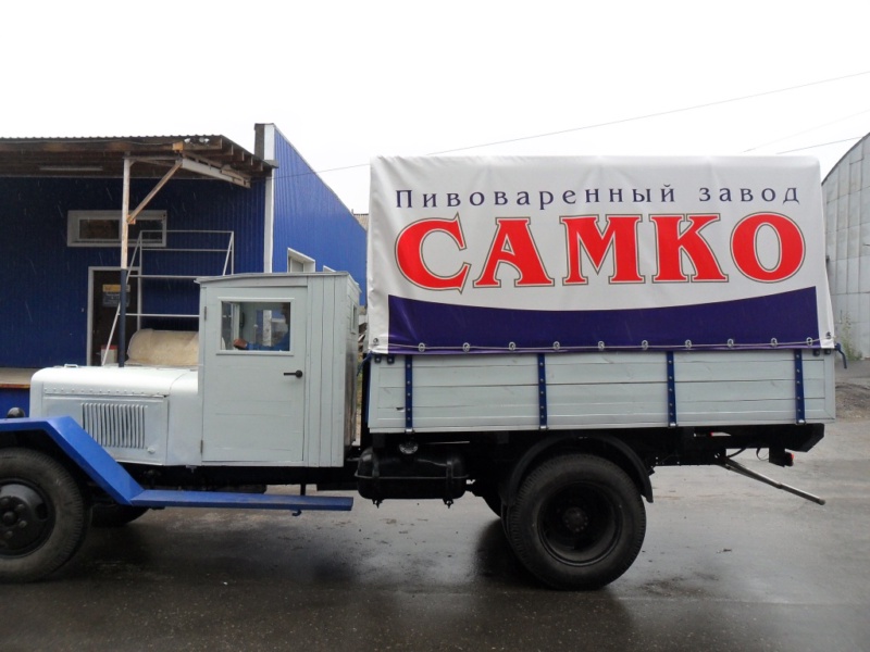 Тент с рекламой