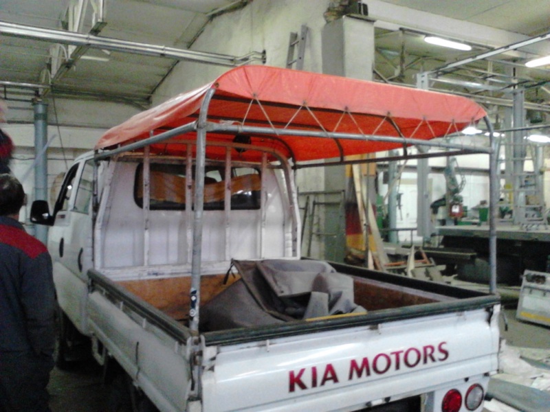 Тент на грузопаcсажирскую KIA