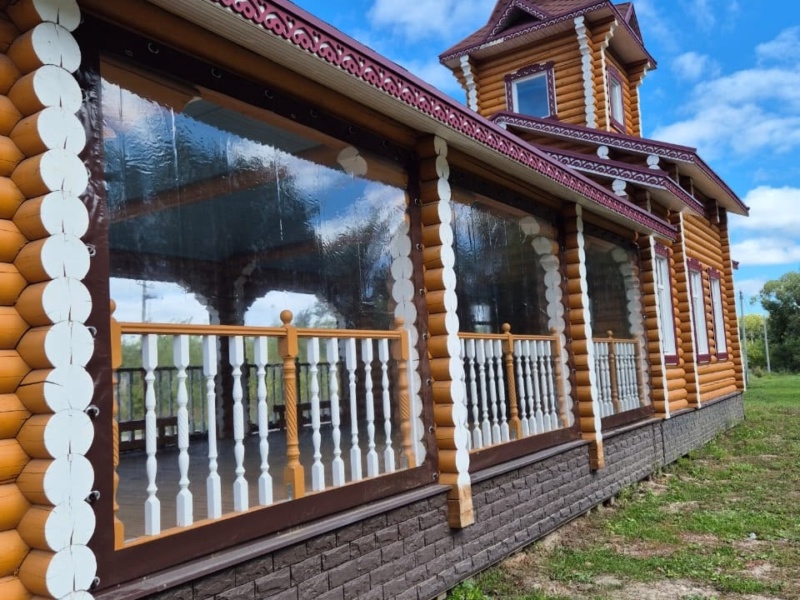 Мягкие окна для веранды и беседки