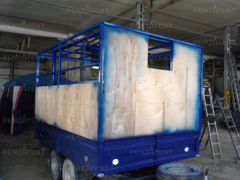 Тент на прицеп для Газели ЗАО ТВСвязь
