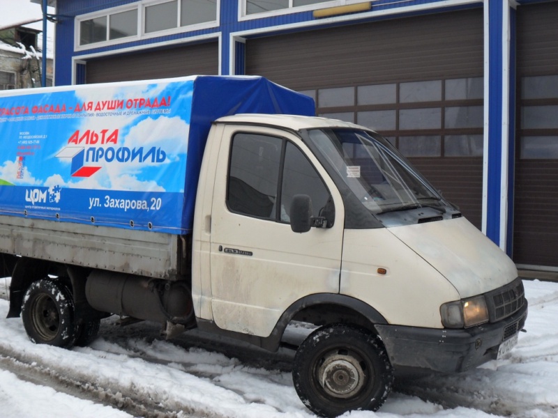 Тент с рекламой